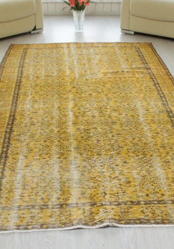 orange rug, big rug, turkish rug, oriental rug, oushak rug